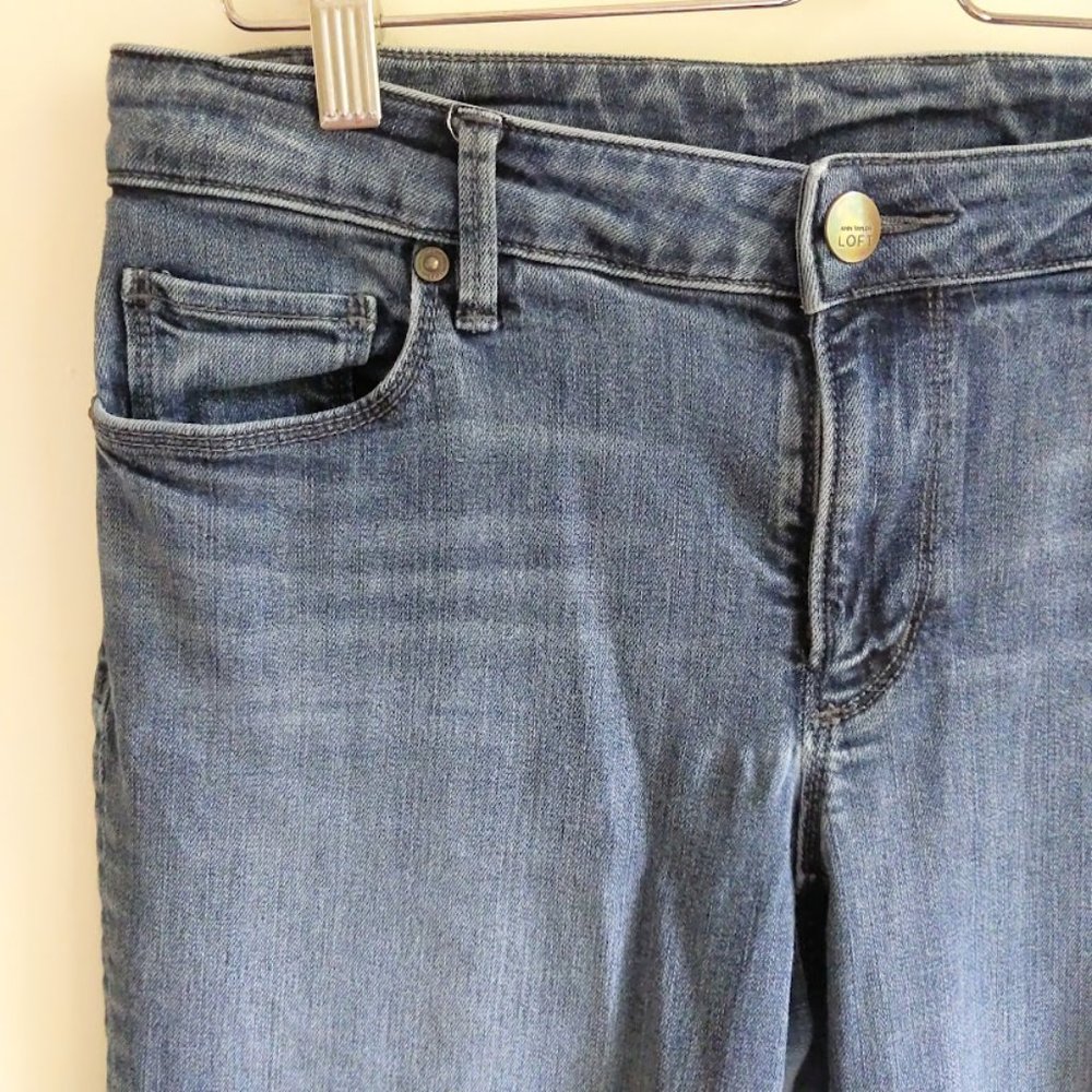 [LOFT] Modern Skinny Jean Zip Ankle Denims